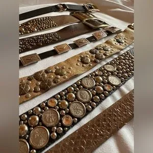 Accessories | Handmade Y2k Bedazzled Jewel Embellished Belts  display picture 2